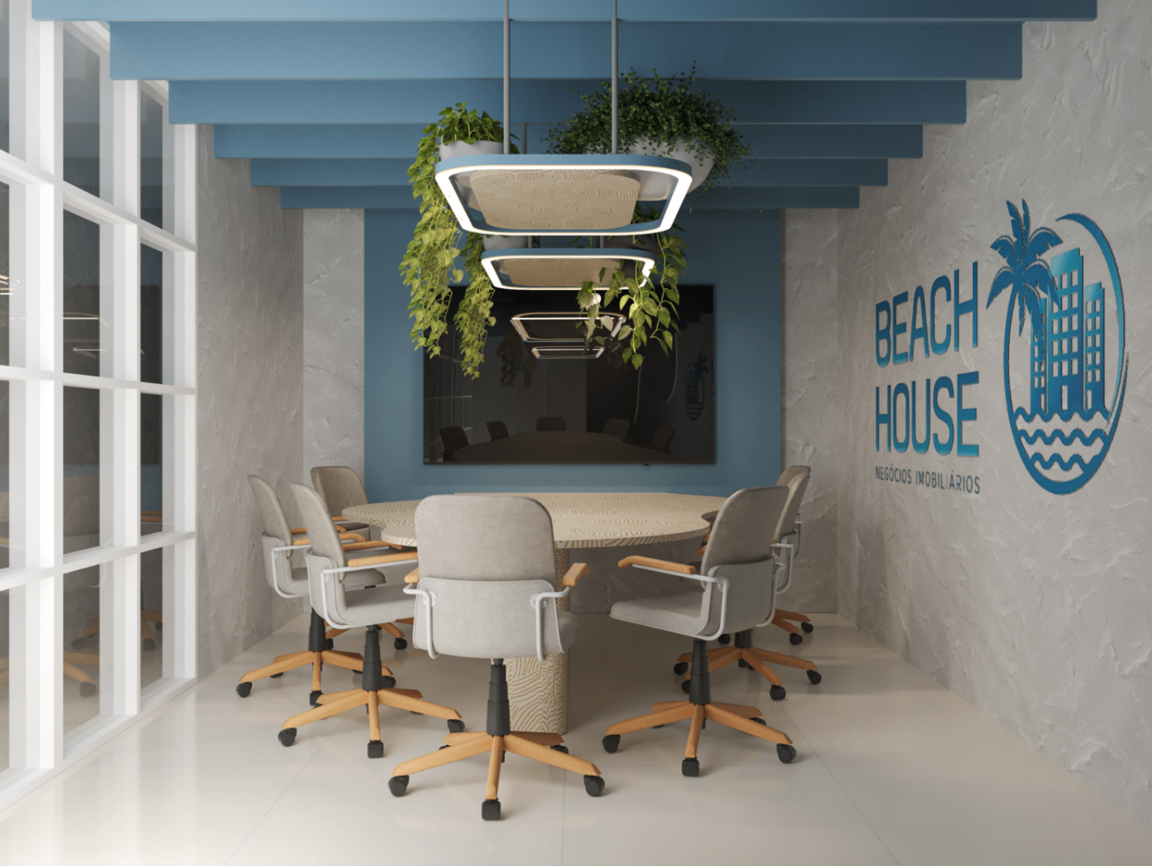 Imagem da galeria do projeto Imobiliária Beach House